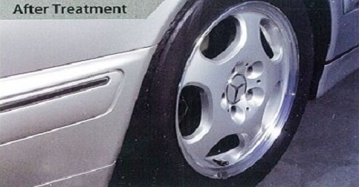 wheel coating after