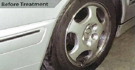 wheel coating before